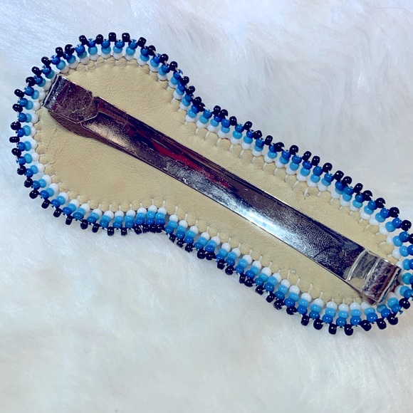 ✨HOST PICK✨ 💝 Native American Beaded Hair Clip Barrette Handmade - Picture 2 of 3